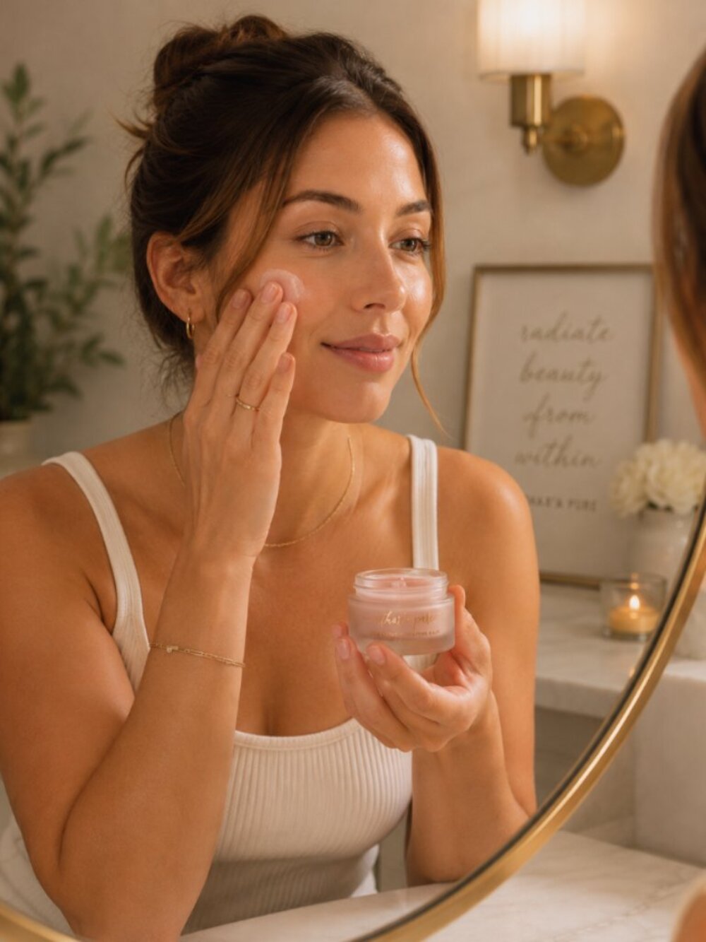 Pink Lotus Hydrating Balm by Athar'a Pure